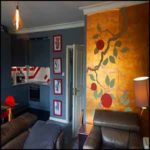 interior to London flat